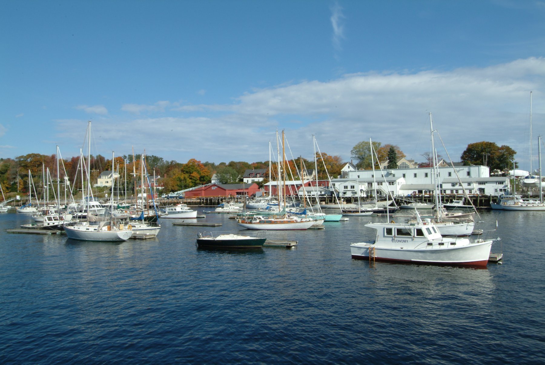 Camden Harbor Boats